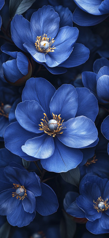 Blue Flower Wallpaper
